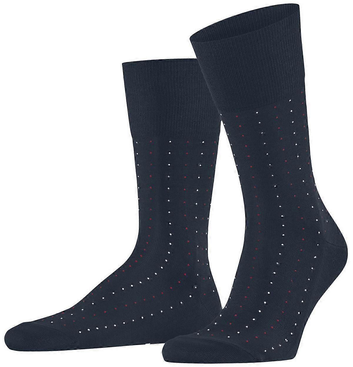 Falke Tiago Dotted Line Socks - Space Blue