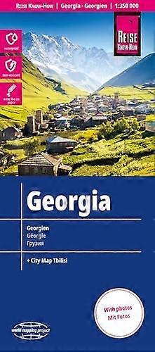 Georgie Map including Tbilisi city map