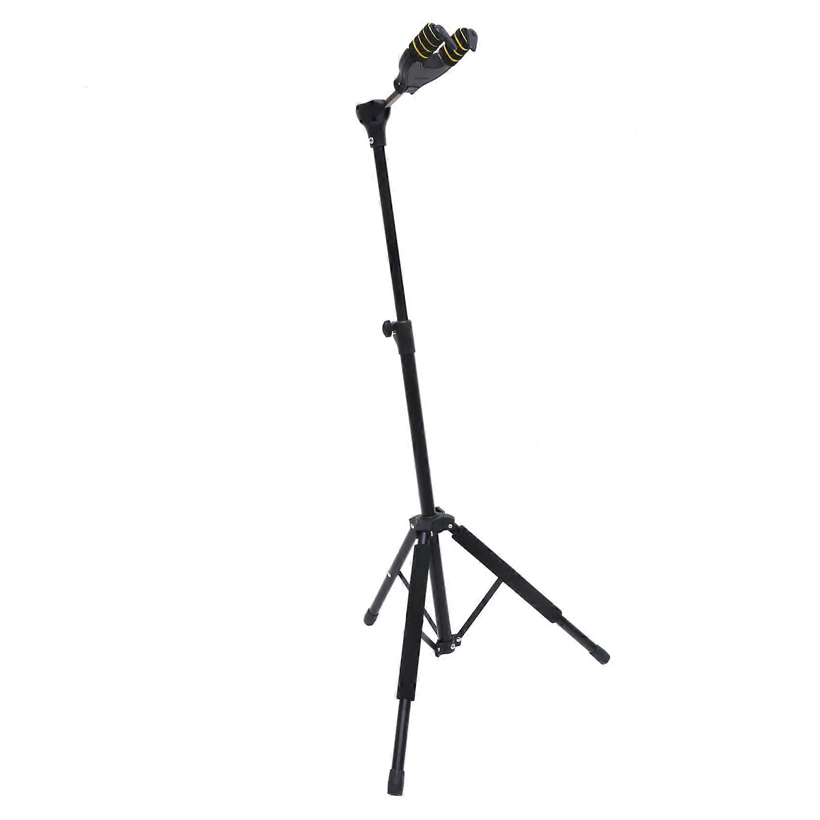 Instrument Stand with Gravity Automatic Lock, Folding Adjustable Tripod for Guitar, Violin, Ukulele