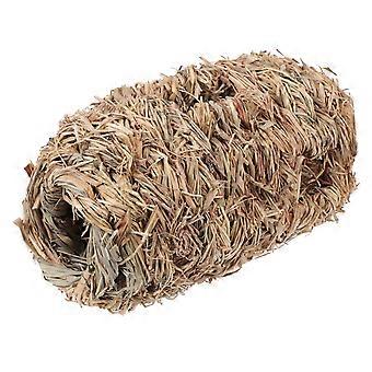 Cachette pour hamster (lot de 2), nid tissé résistant, marron clair