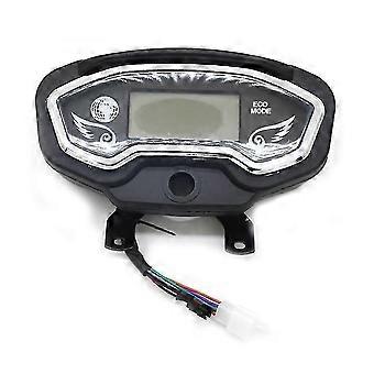48-72V Elektrisches Dreirad LCD Display Anzeige Tacho Instrumententafel Leistung Geschwindigkeit Batterie, Gl