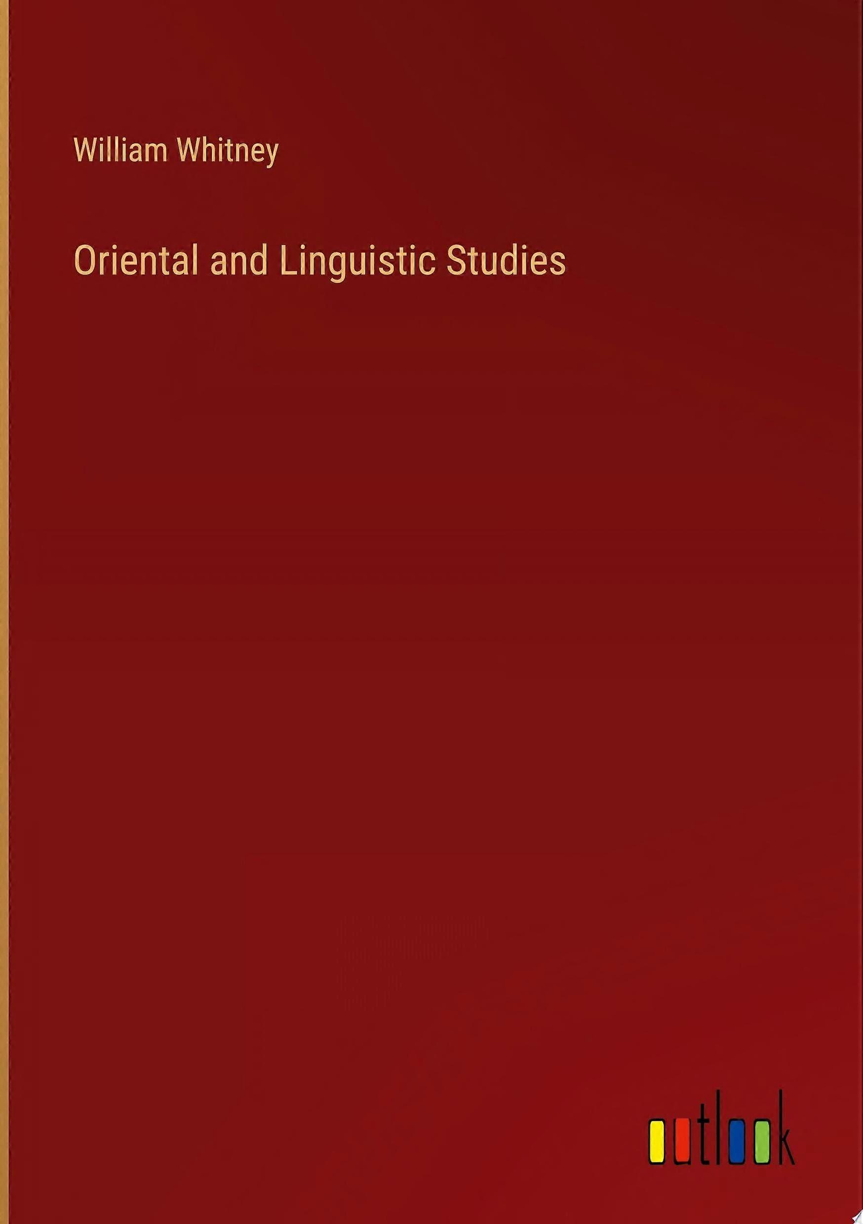 Oriental and linguistic studies