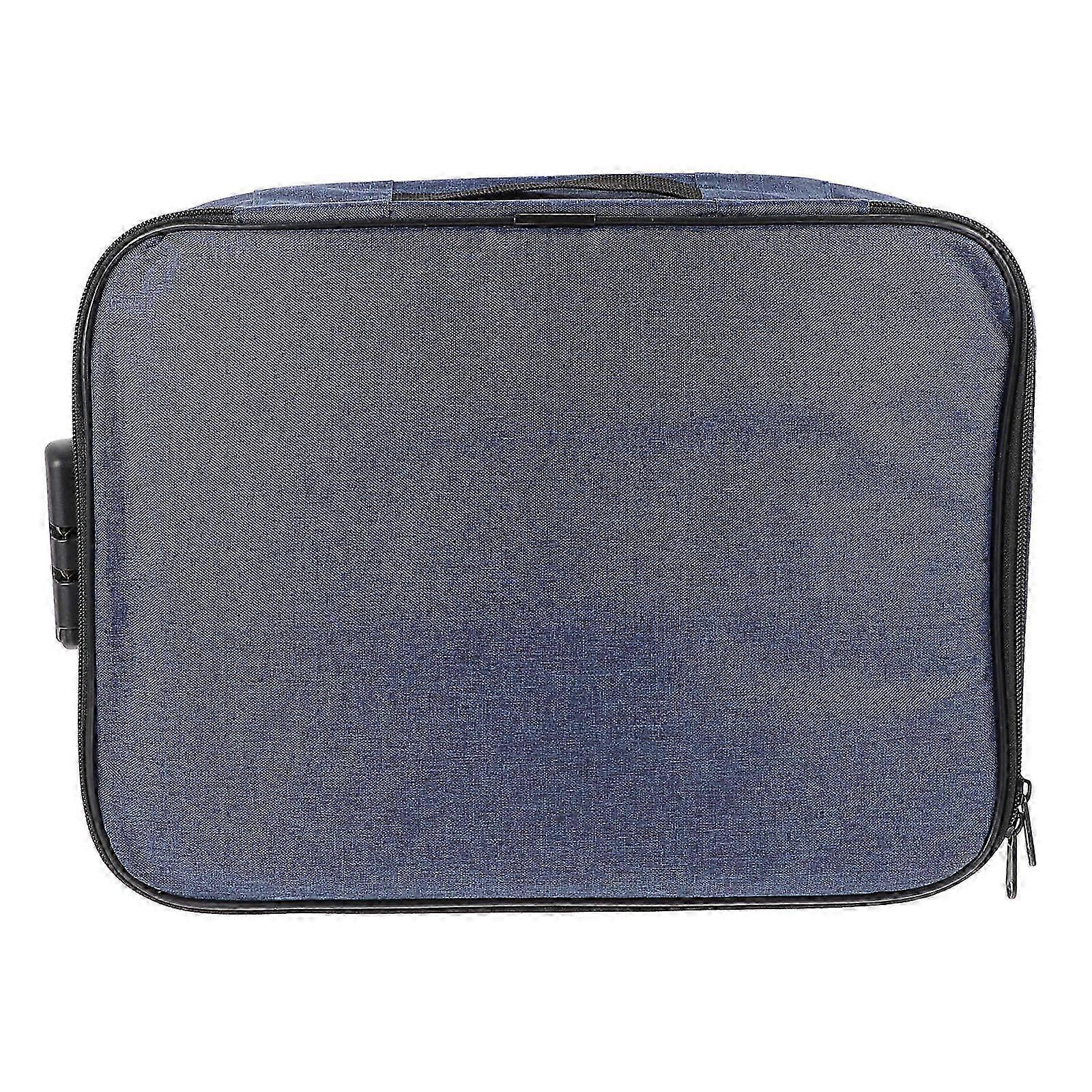 Portable File Bag Certificate Storage Organizer for Documents with 1Pcs