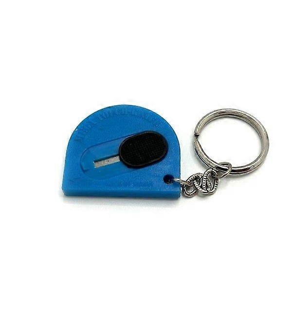 Keychain - Blue Package Knife
