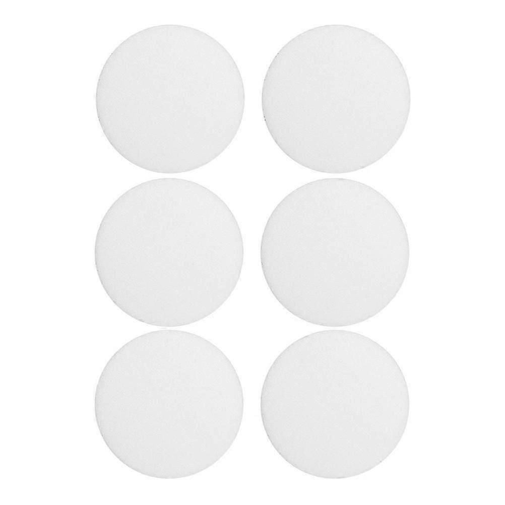 White Plastic Anti-Dazzling LED Lampshade Diffuser Covers for Ceiling Lights 6Pcs