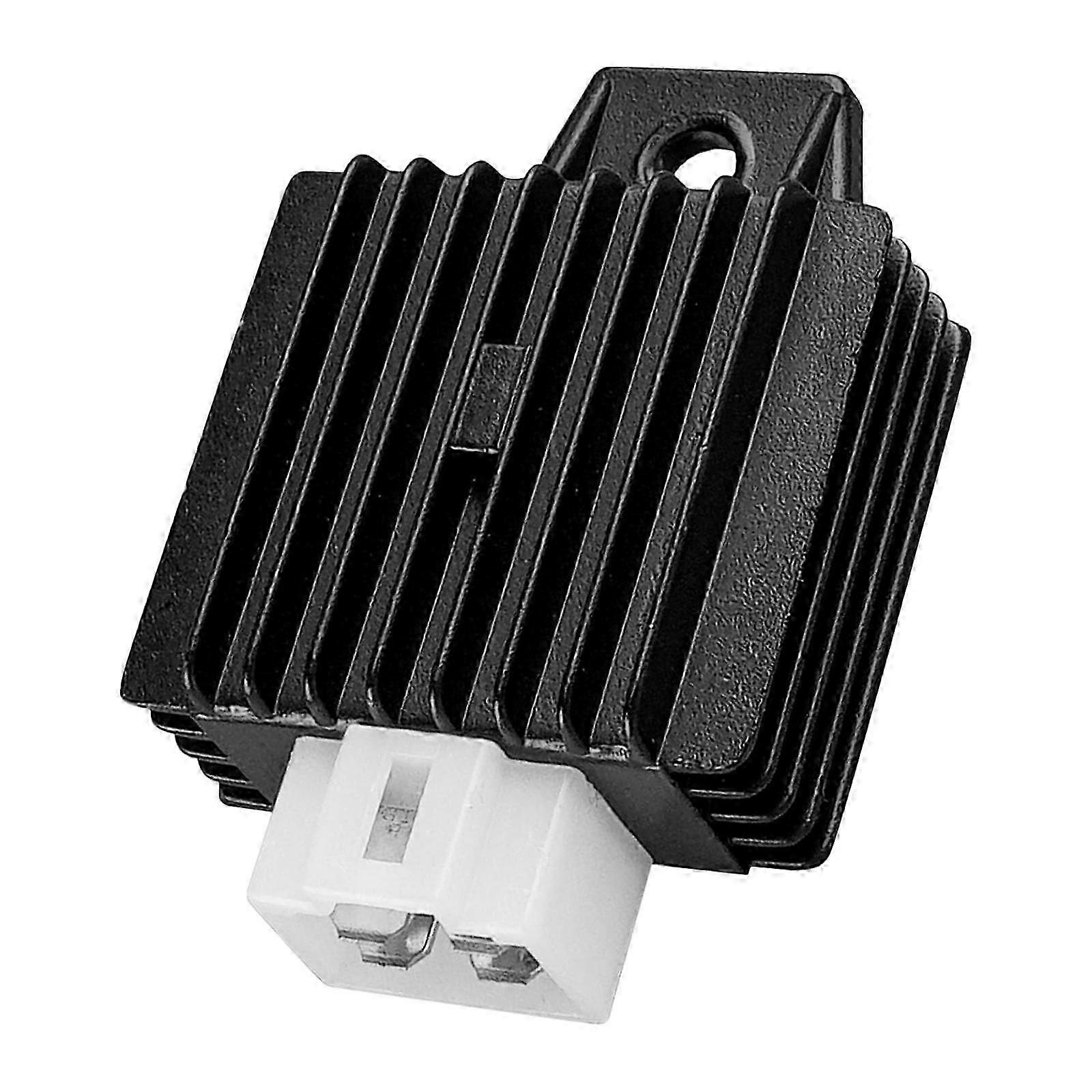 Motorcycle Regulator Rectifier 4 Pin Black Professional Replacement