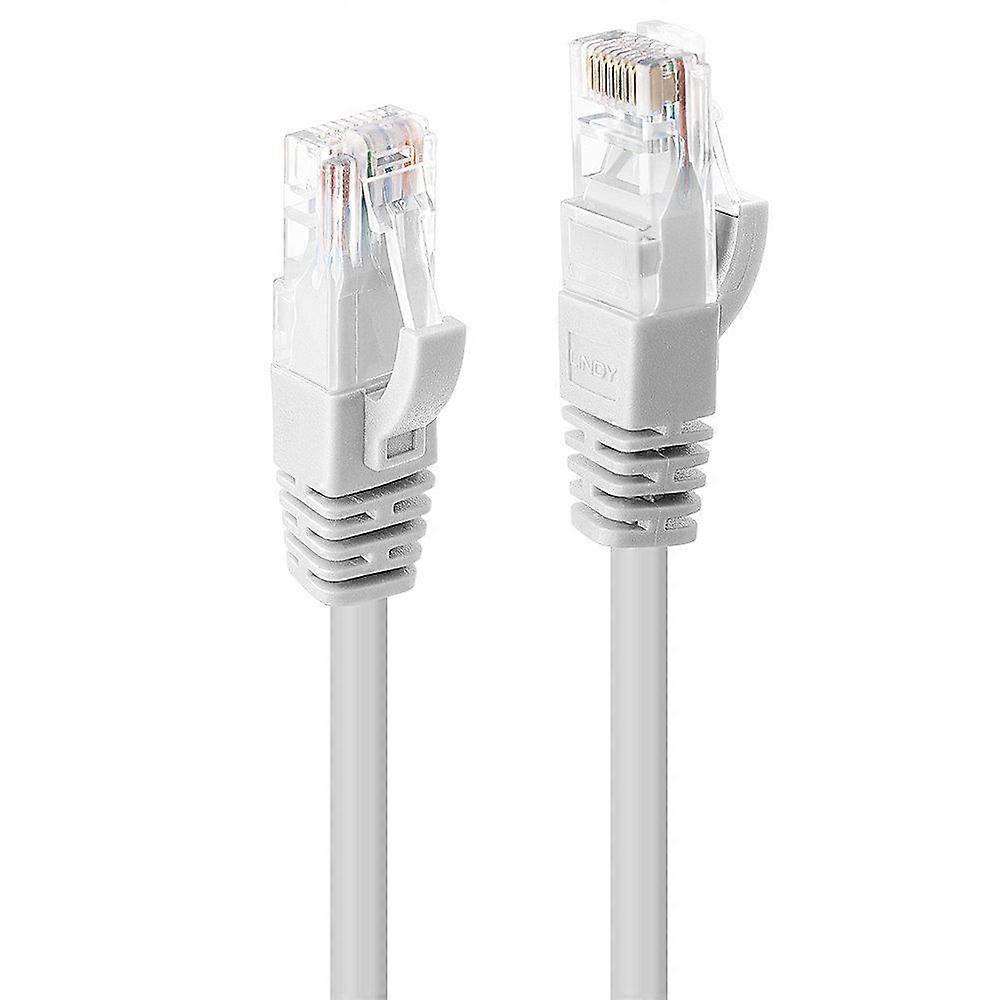 Lindy 2m Cat.6 U/UTP Network Cable White