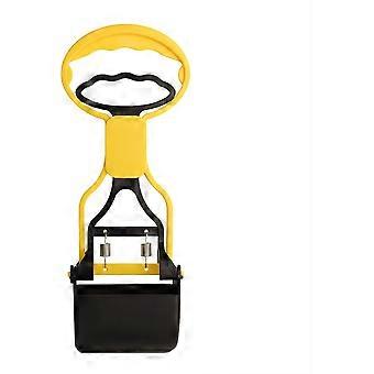 Pet Pooper Scooper, Portable Dog Pooper Scooper for Large and Small Dogs, Long Handle and High Strength Materials & Durable, Easy to Use, Great for La