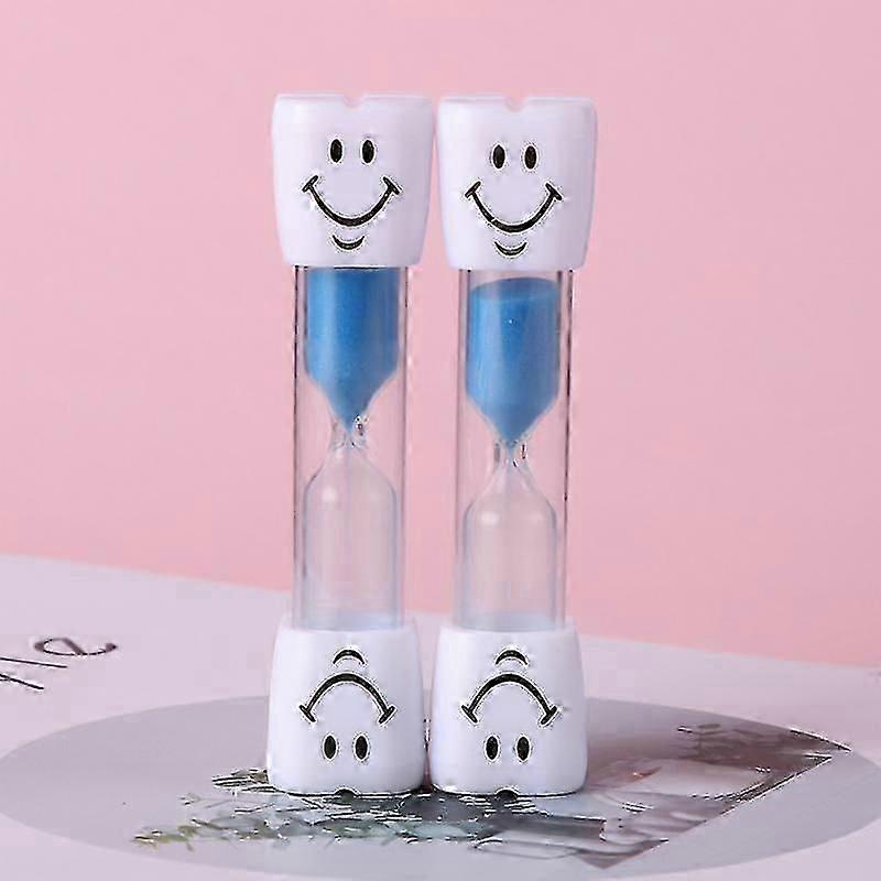 3 Minute Smiling Face Tooth Brushing Hourglass Creative Sand Clock Toothbrush Timer