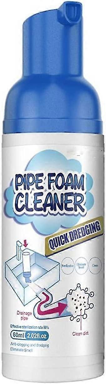 Drain Pipe Foam Cleaner, Pipe Dredge Deodorant Clog Remove