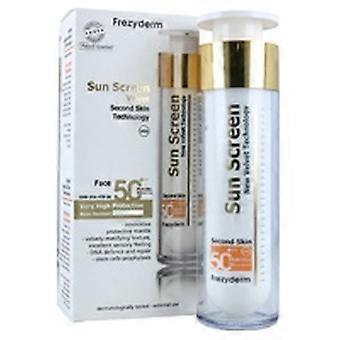 Sun Screen Velvet face SPF 50+ (Face sun cream) 50 ml of cream