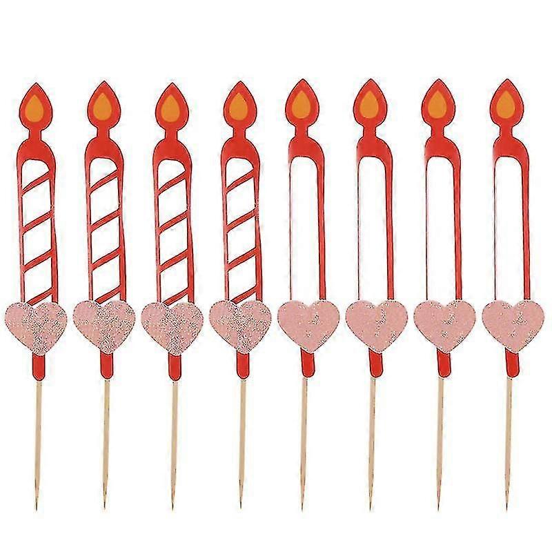 8pcs cake decorations , Cake Picks