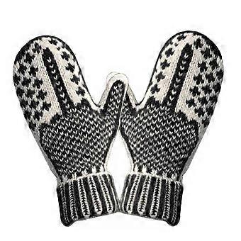 Funny Knit Mittens – “Naughty List” Hidden Design – for Winter & Christmas Gifts