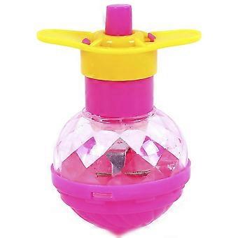 Kind Spinning Top Gyro Blinkende Licht Spinning Top Spielzeug Leuchtende bunte Launcher rotierendes Spielzeug Spaß Spielzeug Party Geburtstag Geschenk