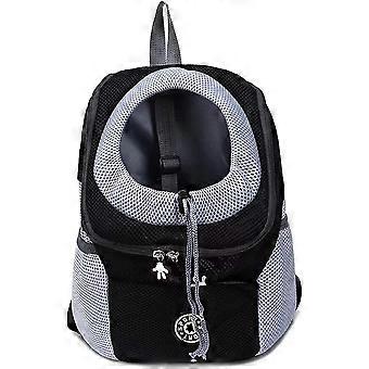 Haustier-Rucksack, vordere Umhängetasche für kleine mittelgroße Hunde, Katzen und Welpen, weiches, atmungsaktives Netzgewebe