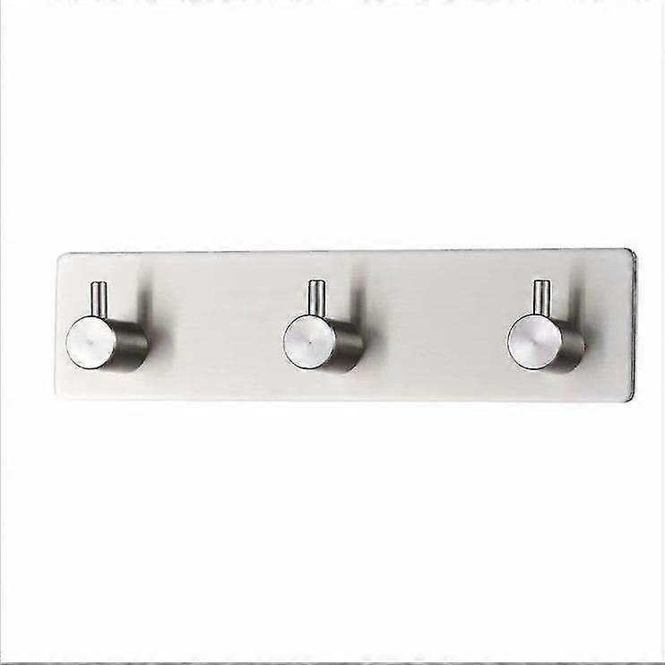 Kitchen And Bathroom Free Perforation Wall-mounted Three Hooks