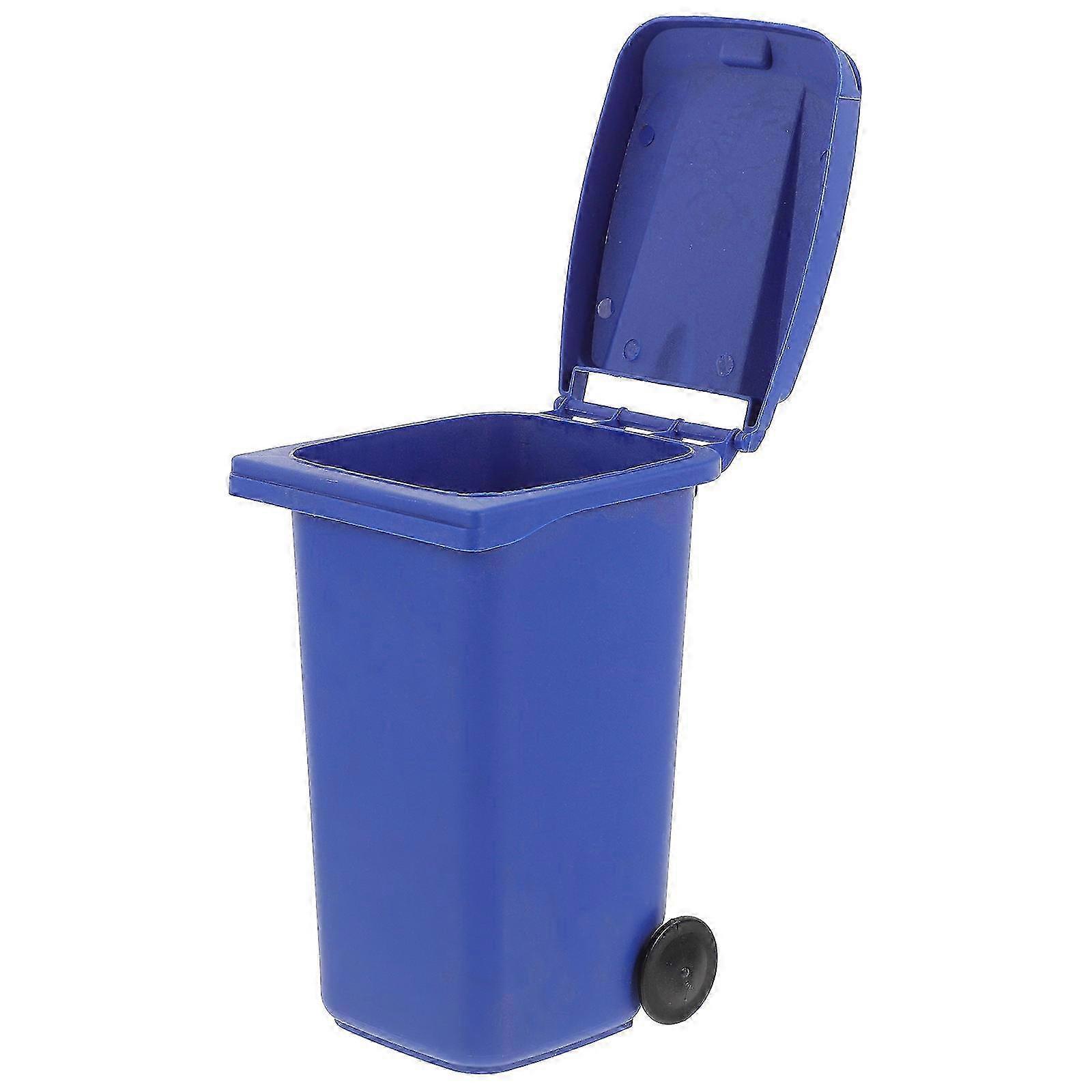 Multi-function Mini Desktop Trash Can Desktop Waste Bucket Office Table Waste Can