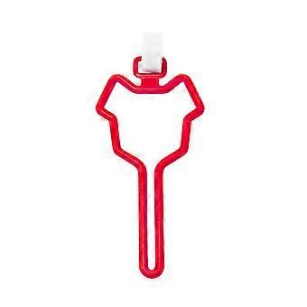 Hands-Free Dog Poop Bag Clip with Rope Closure, No Hands Needed Waste Disposal for Walking Dogs (Clip-On Design)