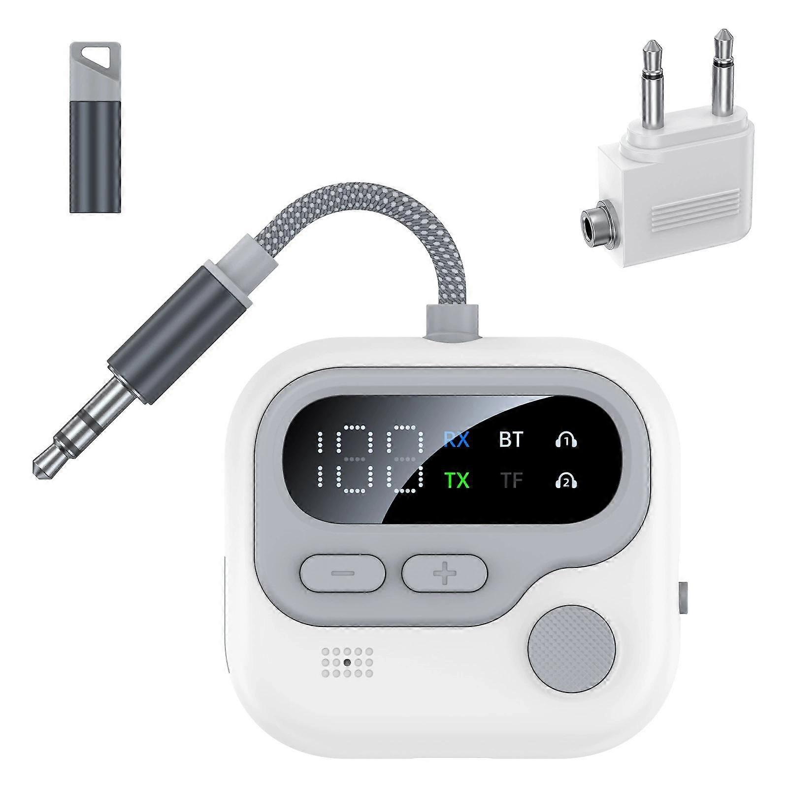 2 in 1 Car Wireless Audio Adapter JS4