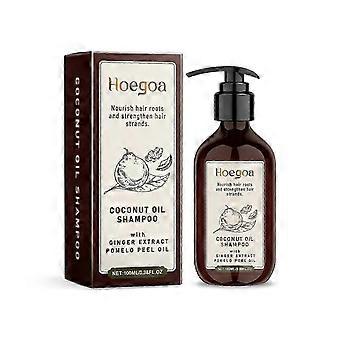 Champú nutritivo de aceite de coco para el cuidado del cuero cabelludo Anticaspa, suave y no irritante, repara el cabello seco y dañado, todo tipo de cabello, sin sulfatos y suave s