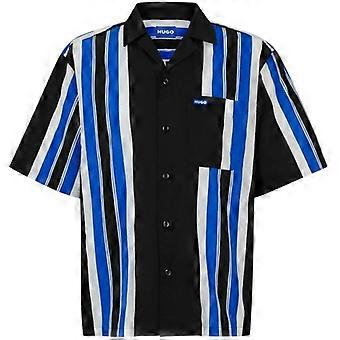 Hugo Mens Eligino Contrast Striped Shirt