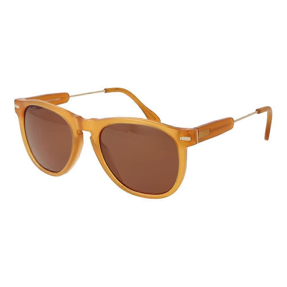 Serengeti Orange Plastic Sunglasses
