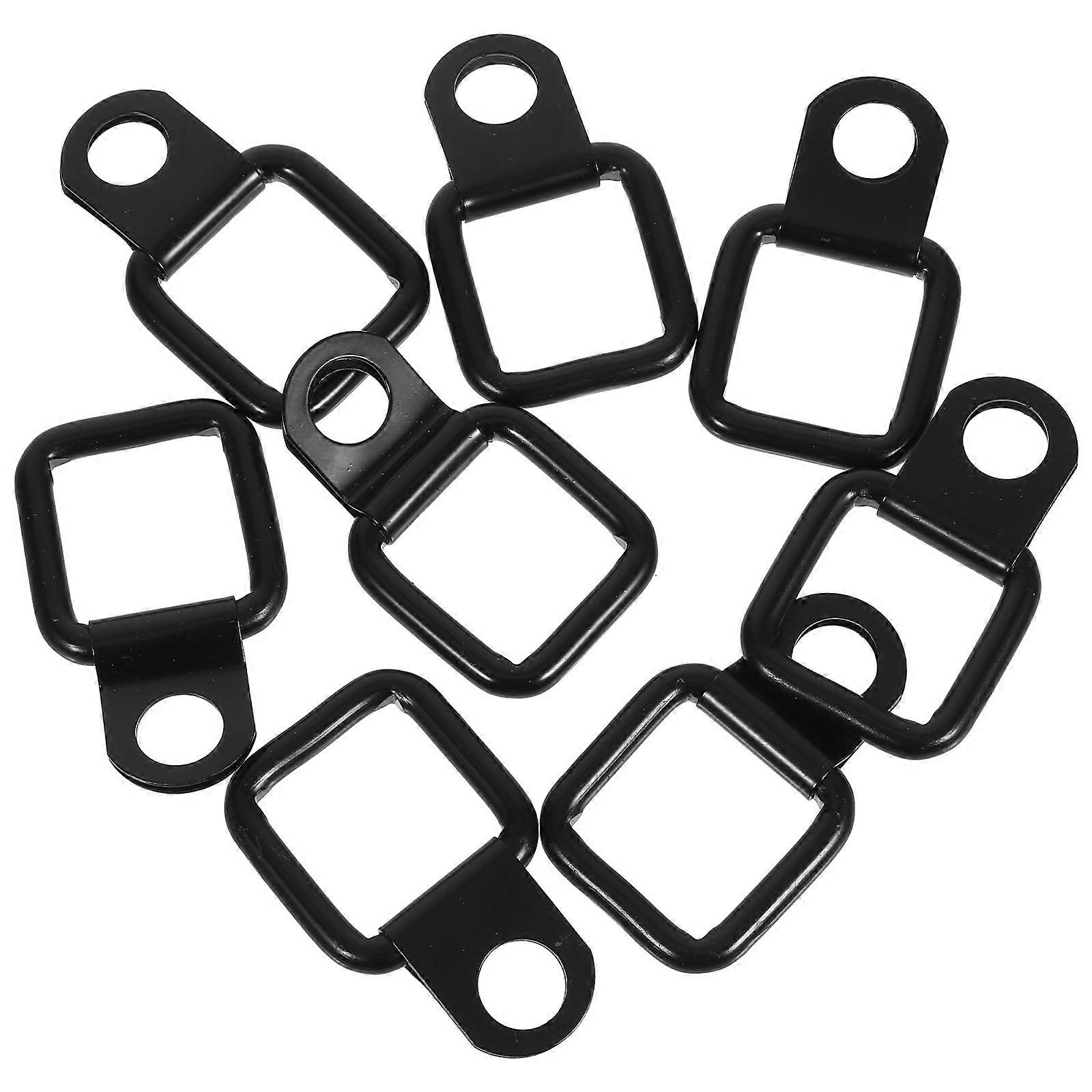 8pcs Car Trunk Bed Hooks Pull Ring Hooks Replacement Car Roof Trunk Hooks