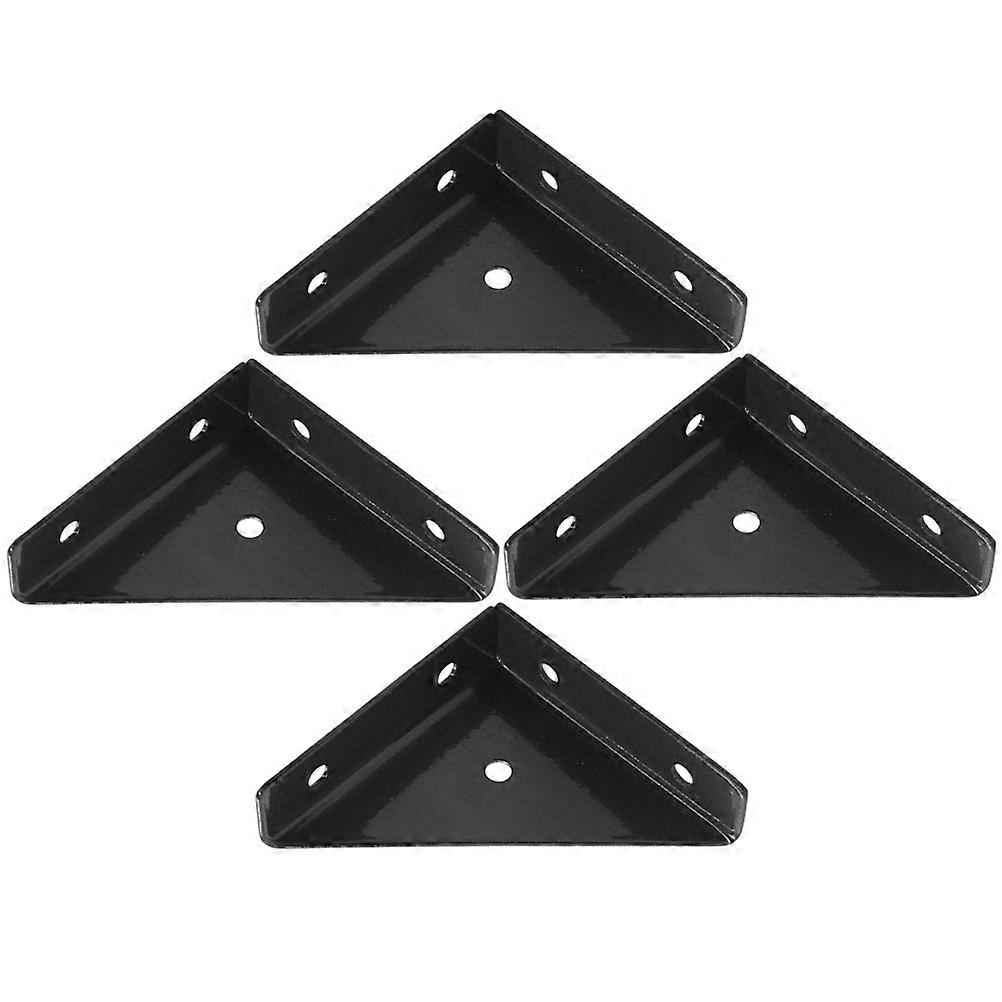 4pcs Triangular Corner Brace Heavy Duty Angle Brackets Corner Braces Joint Angle Braces