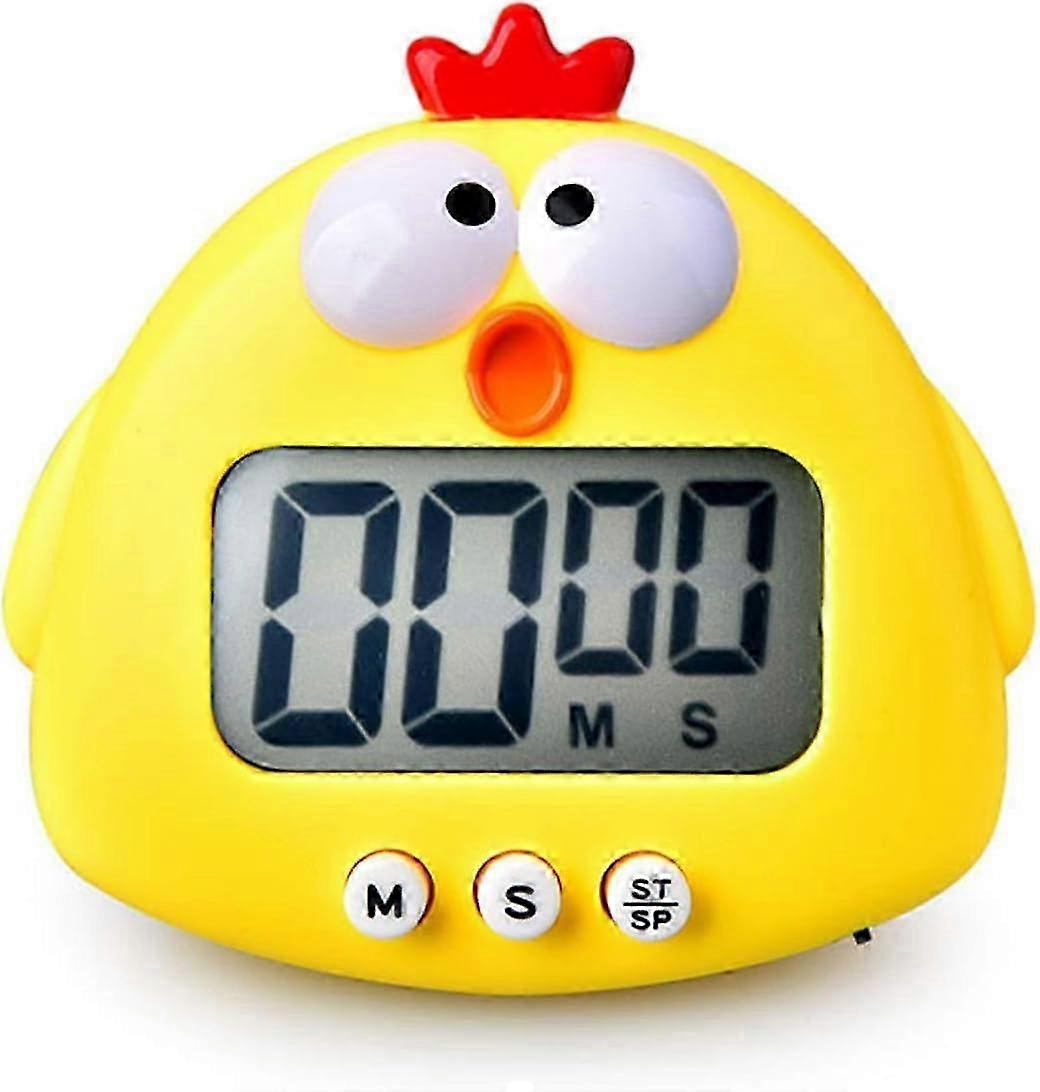 Kitchen Timer, Cute Cartoon Animal Countdown Timer, Digital Cooking Timer with Magnetic