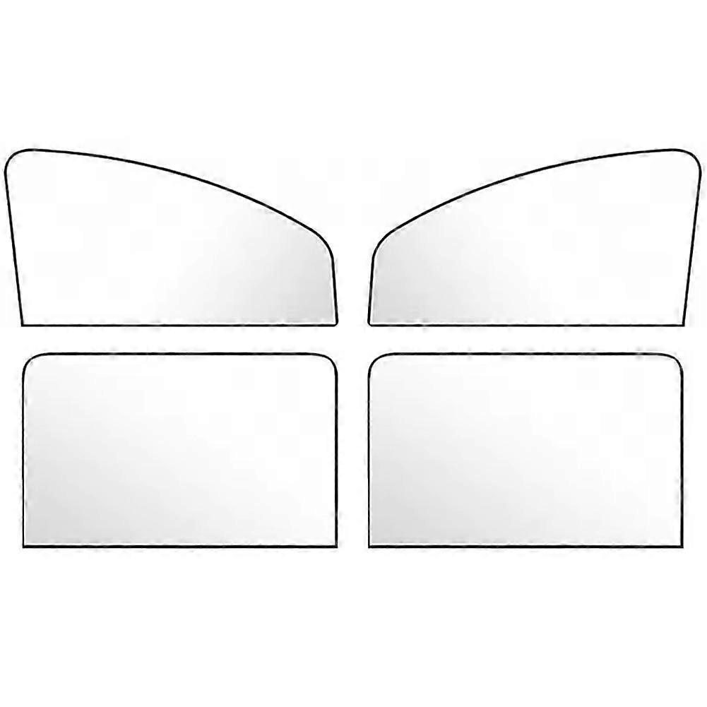 Magnetic Car Sunshade Easy Window Track Attachment For Quick Installation