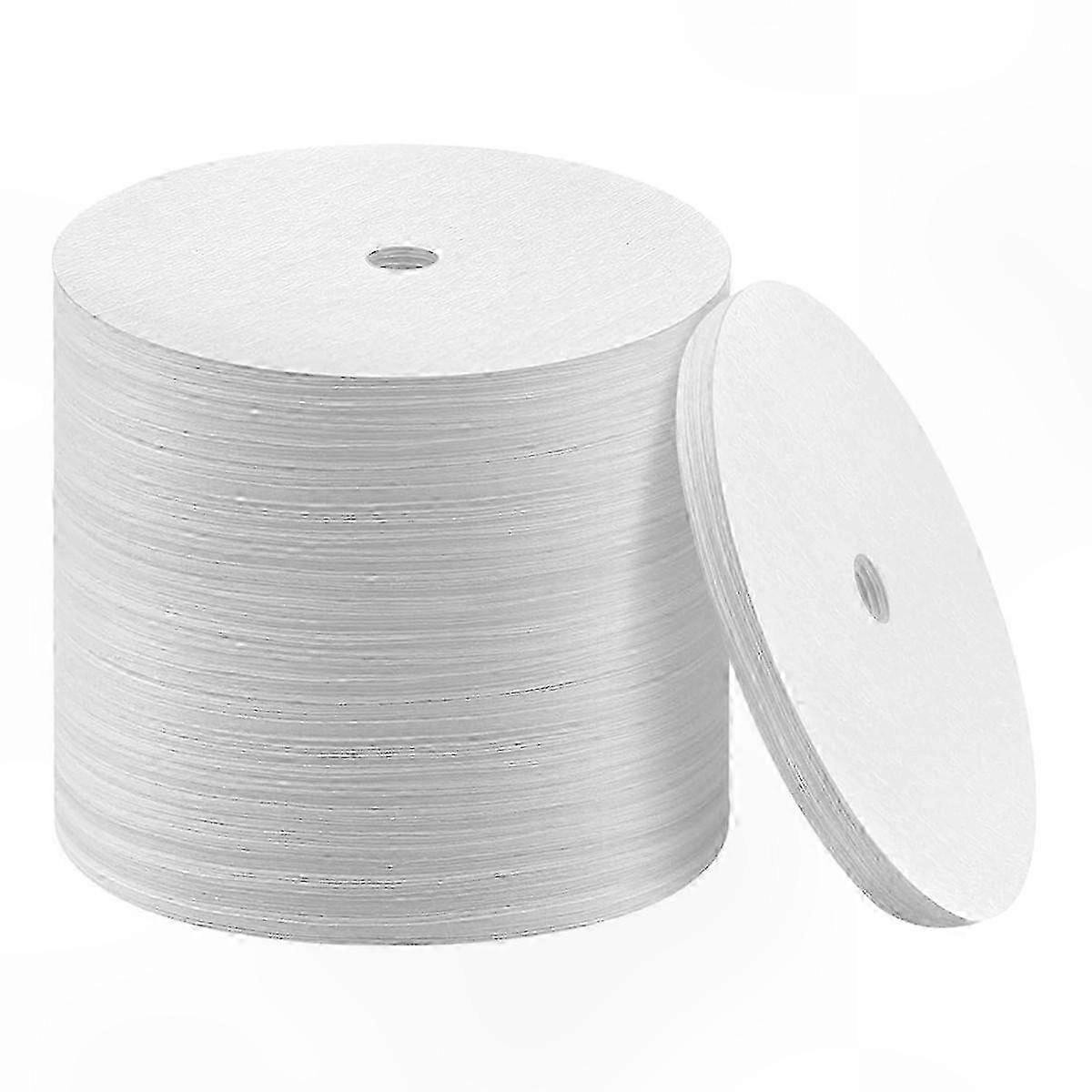 Premium White Paper Coffee Filter Discs compatible with Percolator, 500 Count