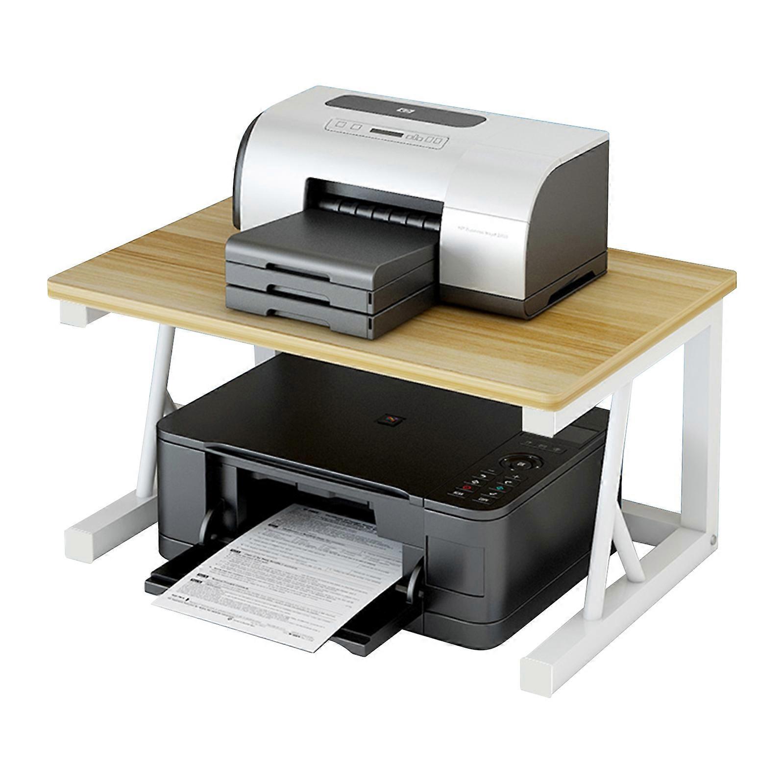 Desktop Printer Stand, Printer Storage Shelf 