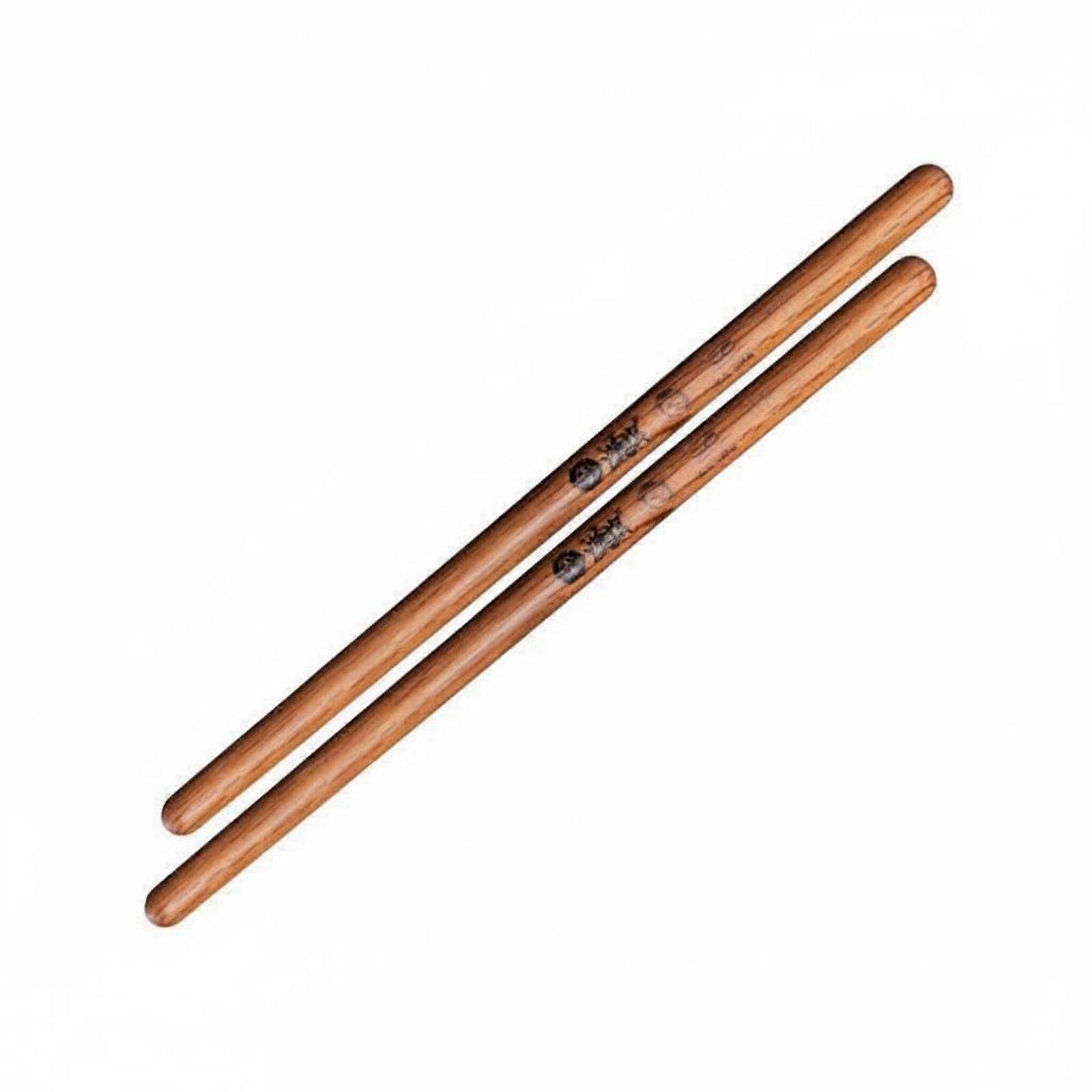 2 Pieces Chinese Drum Sticks Engraved Model Solid Wood Drum Mallets Engraved