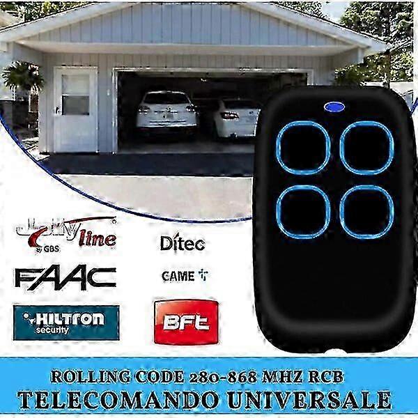 Reliable rolling code gate remote control, three colors available, waterproof, durable & widely Compatible
