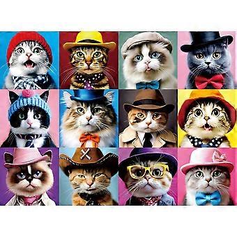 Puzzles for Adults Cats Jigsaw Puzzle for Cat Puzzles Challenging Puzzles for Family Game Night Home Dcor SQZ1168