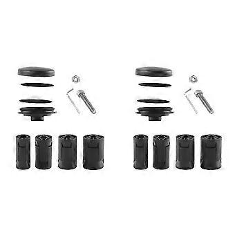2X for AirTag Bike Mount, Anti-Theft Bicycle Mounts Bicycle Front Fork Down Tube Stem Mount COS