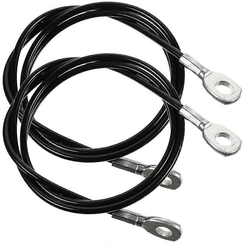 2pcs Professional Workout Cables Multi-function Pulley Cables Reusable Replacement Cables