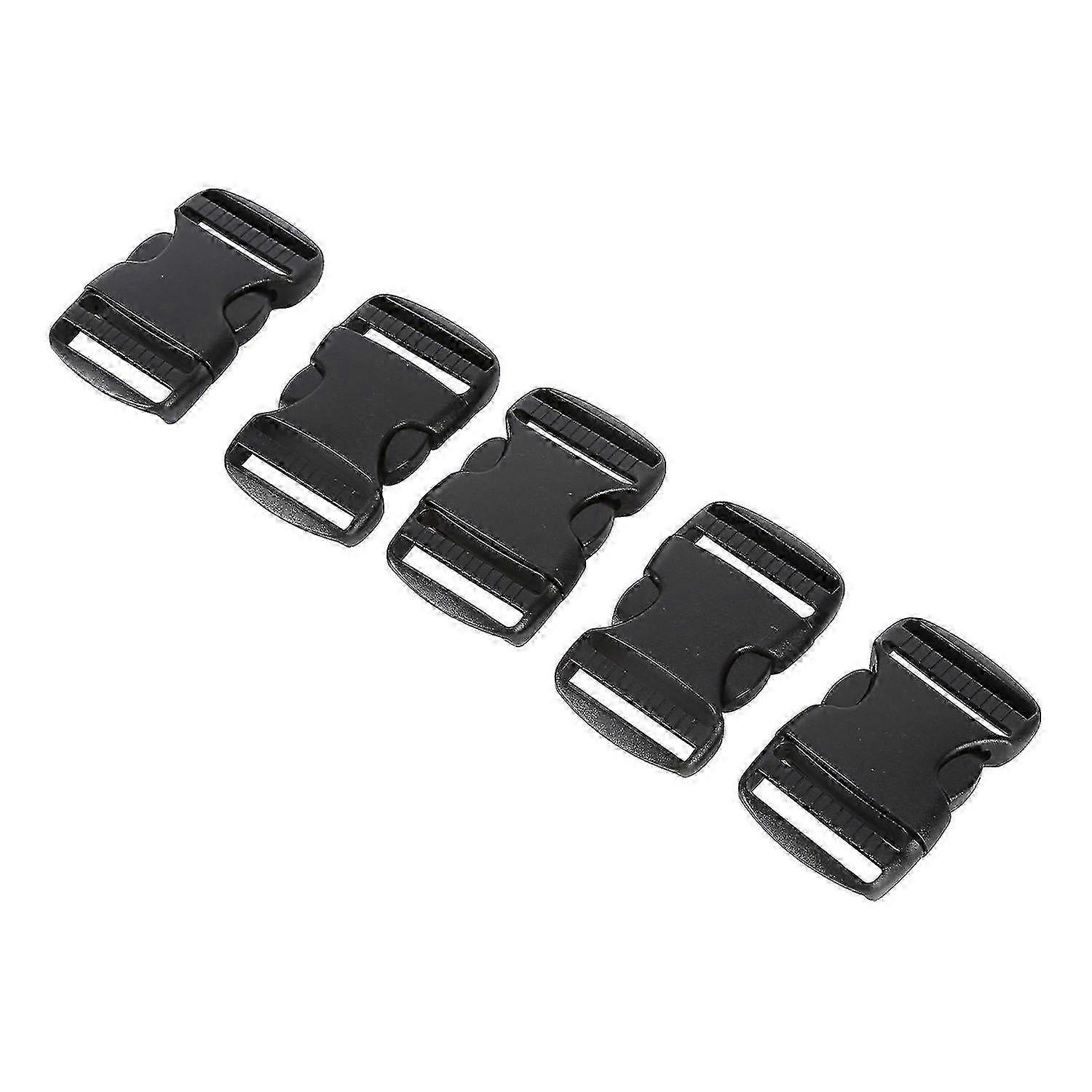 Black Quick Release Buckles 38mm