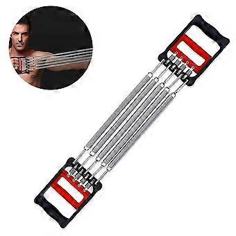 Chest Expander Dual Purpose 5 Federn Arm Übungsgeräte für Männer Oberkörper Übung Bizeps Workout