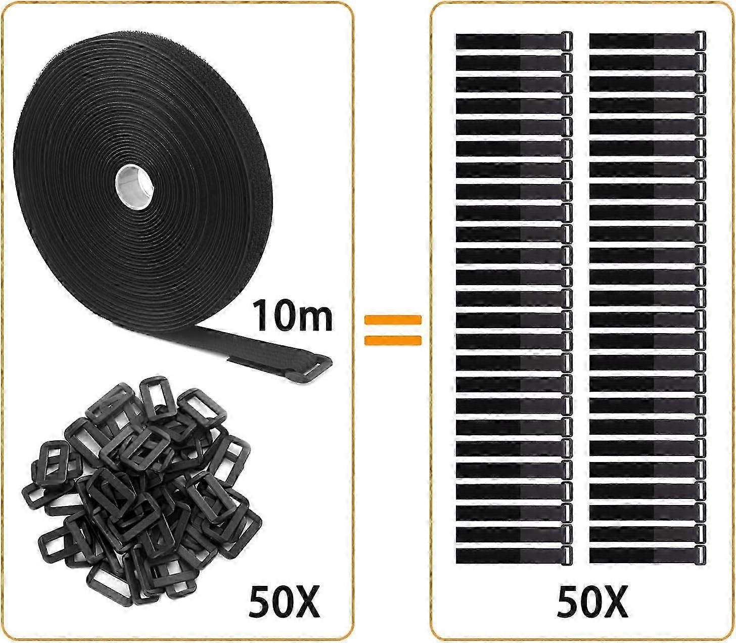 Flexible Reusable Nylon Adhesive Straps