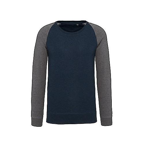Kariban Mens Organic Two-Tone Sweatshirt