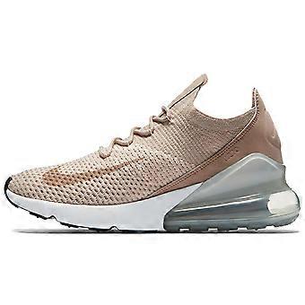 Damskie lekkie buty do biegania Nike Air Max 270 z niską cholewką i poduszką powietrzną, jasnobrązowe AH6803-801