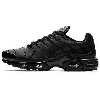 Nike Air Max Plus Triple Black Leather AJ2029-001