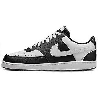 Nike Court Vision Low - Mustat/Valkoiset 2025 - 2025-001