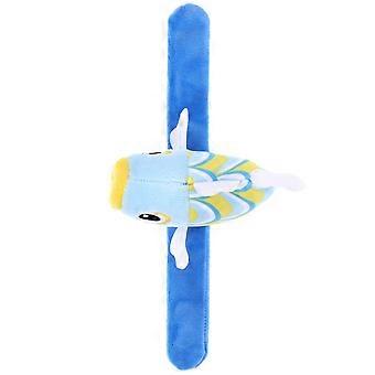 Stuffed Animal Slap Bracelet Kids Plush Wristband for Decor 5Pcs