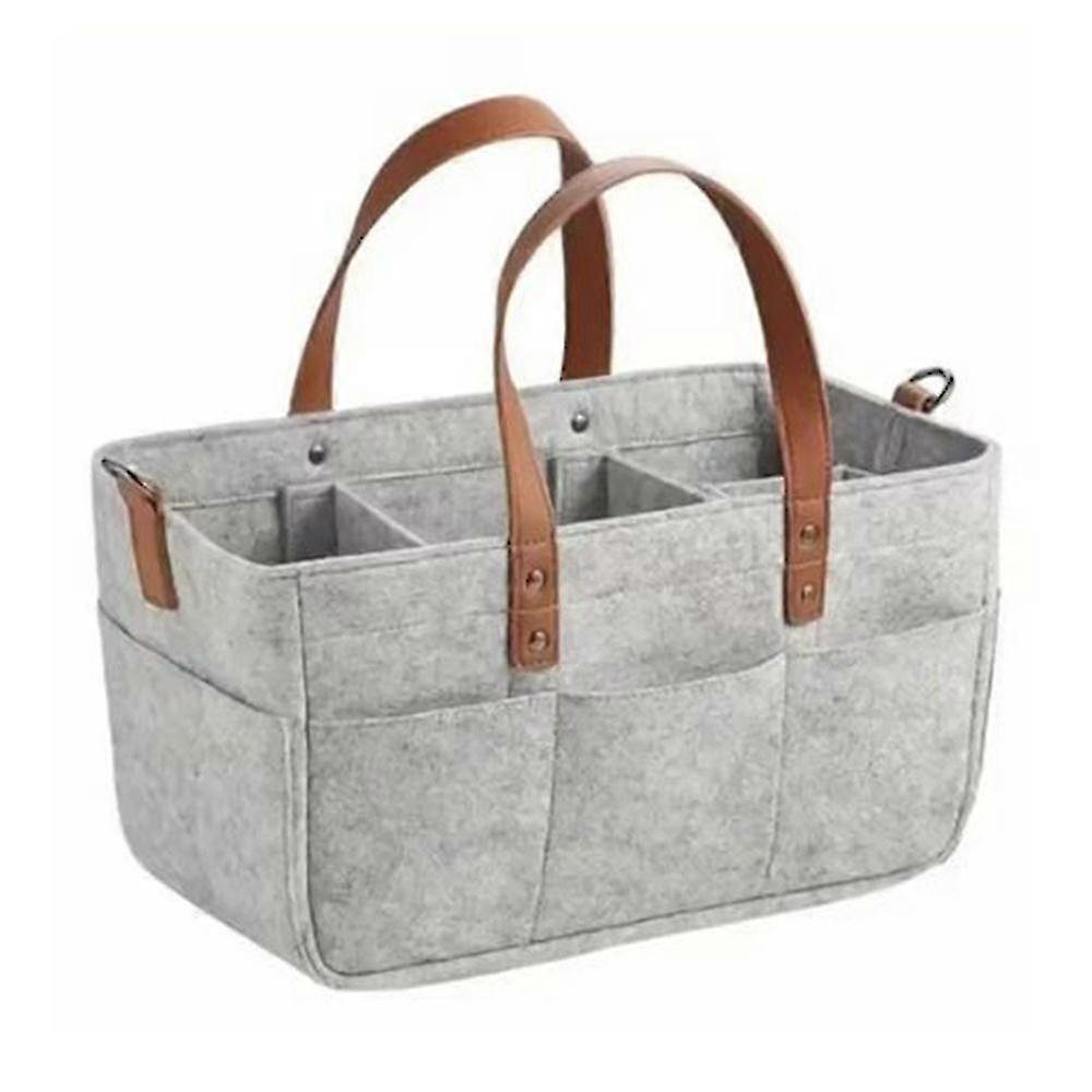 Practical Foldable Felt Diaper Storage Bag