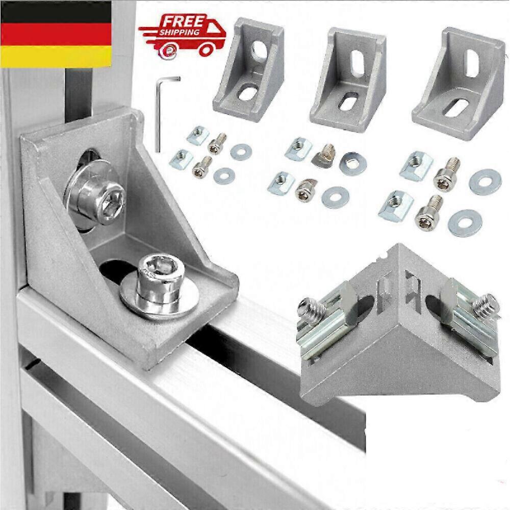 Right Angle Aluminum Corner Bracket for Robotics Automation Builds