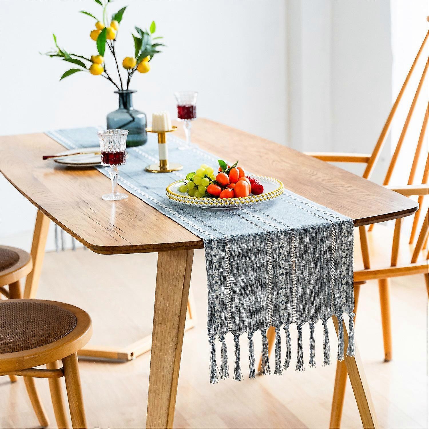 Braided Table Runner for Dining Table