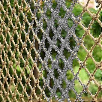 Durable Hemp Rope Treehouse Net