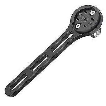 Aluminum Bike Computer Mount for Garmin iGPSPORT GPS, Road Bike Cycling Speedometer Stopwatch Holder Rack, Black